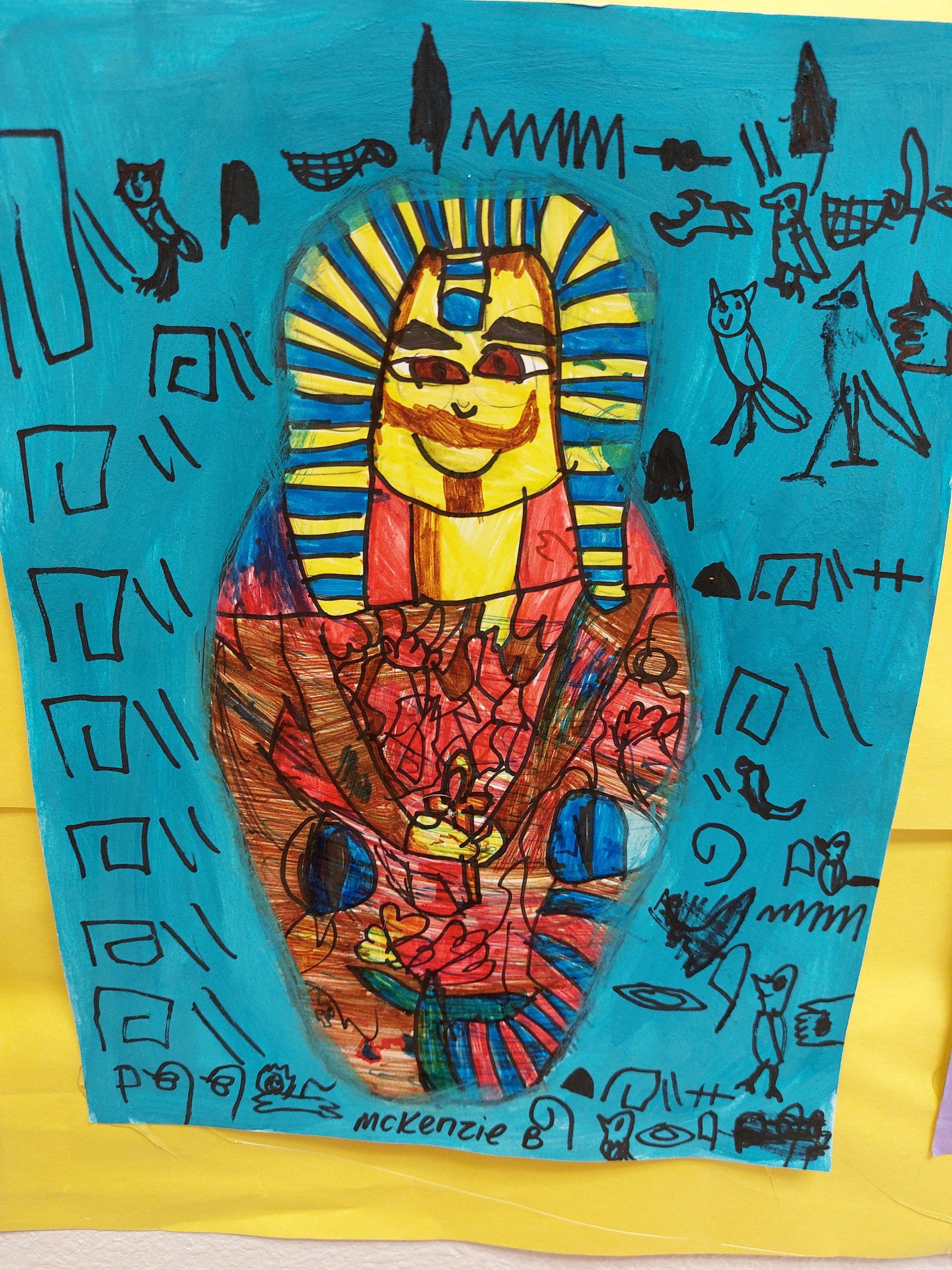 <p>Art Urn painting</p>